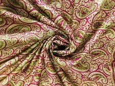 100 Pure Silk Sari Vintage Recycled Saree Silk Printed Fabric Material PSS17573