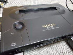 NEO GEO AES Console System NEO-0 2 Controllers,memory card Tested Working NTSC-J