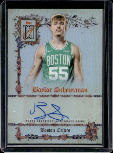 2025 Topps Signature Baylor Scheierman Base (RAW)