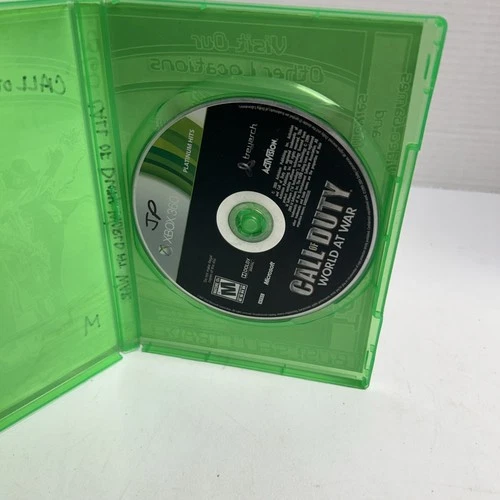 Call of Duty: World At War Microsoft Xbox 360 2008 Disc Only