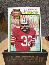 1979 Topps O.J. Simpson #170 Base Set San Francisco 49ers Football