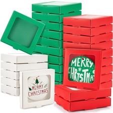 36 Pcs Sublimation Ornament Blanks Gift 3.6"x3.6"x0.7" Christmas Ornaments Ho...