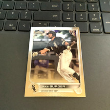 2022 Topps Chrome - Rookie RC - Base #29 Jake Burger - Chicago White Sox