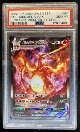 2022 Pokemon SWSH Black Star Promos Charizard VMAX #SWSH261 PSA 10 GEM MINT