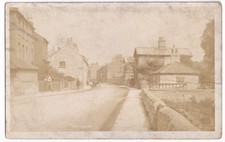 ​Askern High Street Doncaster South Yorkshire RPPC Postcard Bramley Leeds c1910