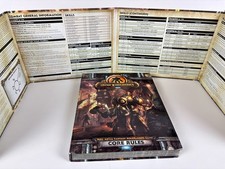 IRON KINGDOMS 2012 Metal Fantasy Roleplaying Game CORE RULES + Gamemaster Screen