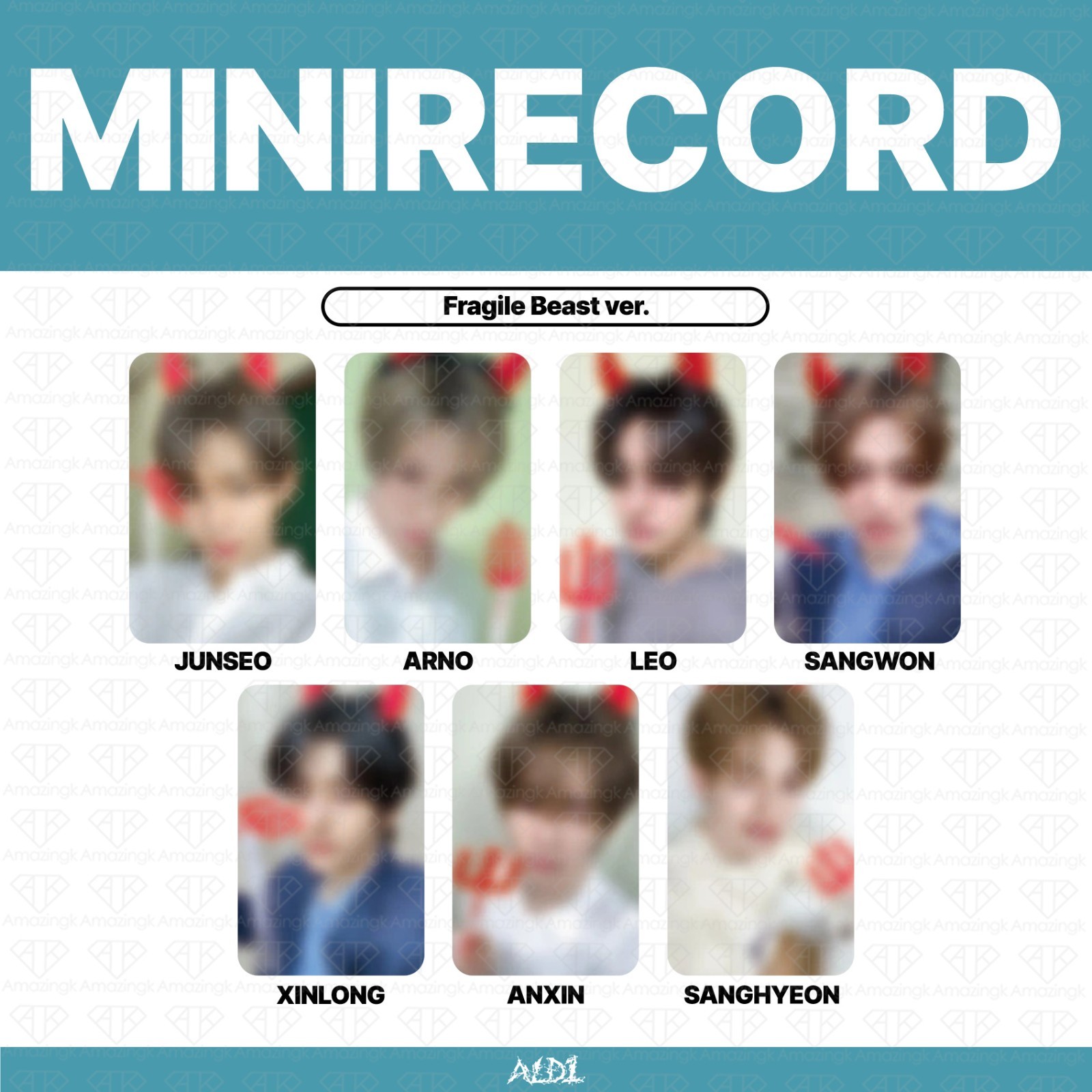 [PreSale] ALD1 Alpha Drive One 2nd Mini Album UNBREAKABLE: 少年BEAST POB Photocard