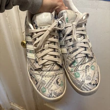 Size 12.5 - rare - adidas x Jeremy Scott Forum Wings 1.0 Low ADV Money Cash 