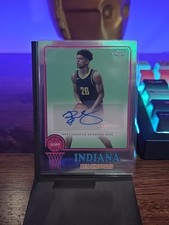 2025 Topps Chrome Basketball Ben Sheppard 1973 Autograph Pink #73TA-BS Pacers