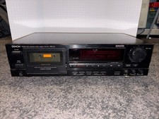 Denon DRM-710 Precision Stereo Cassette Tape Deck Most Likely Needs New Belt 