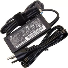 Genuine OEM 90W HP AC Adapter Charger blue tip 19.5V 4.62A Pavilion 710413-001