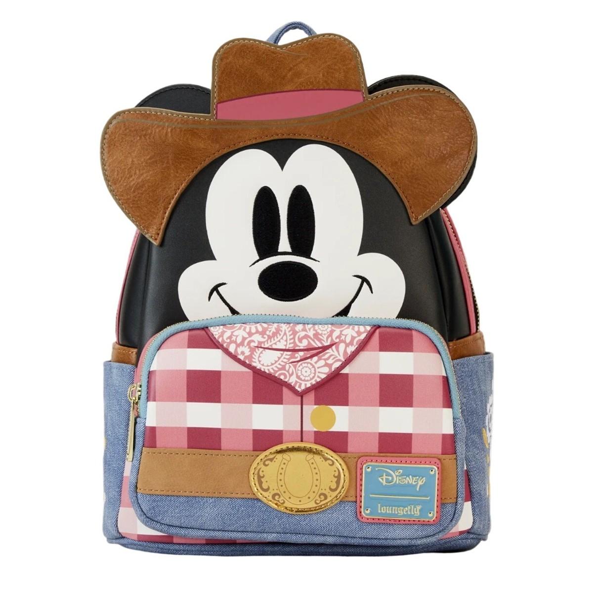 Western Mickey Mouse Cosplay Mini Backpack (Unopened) Loungefly Disney Western Mickey Mouse Cosplay Mini Backpack  main image 4