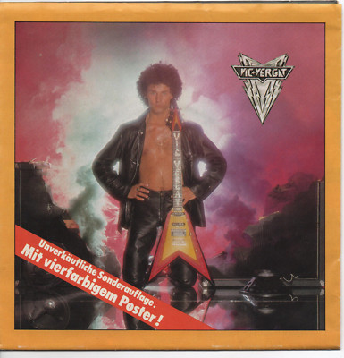 Single - Vinyl - 7'' - Vic Vergat - Herman Rarebell - Mit Poster - S0017