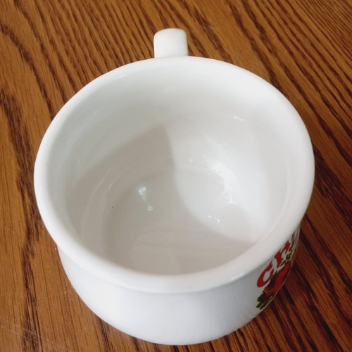 Vintage Chicken Soup Recipe Mug 14 oz With Handle Ceramic Bowl 5476 - Picture 5 of 7