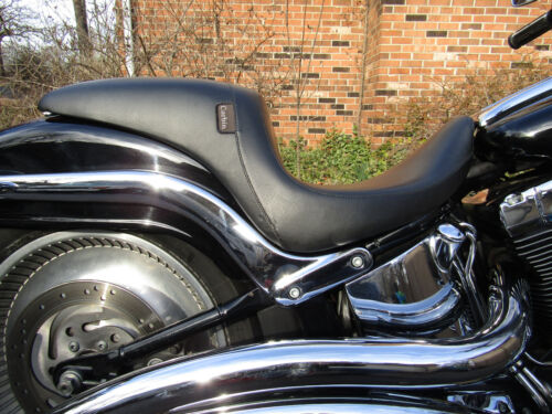 2000 2007 Corbin Harley Davidson softail Deuce seat 13" wide Good Condition. - Imagen 1 de 12