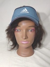 Adidas Women's Fit Sun Visor Reflective Adjustable Blue