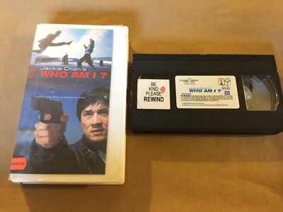Jackie Chan's Who Am I? 1998 VHS Tape, Action Film, Ex Rental W