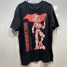 2017 Logic Everybody’s Tour Album Graphic Black T Shirt Adult Size Large