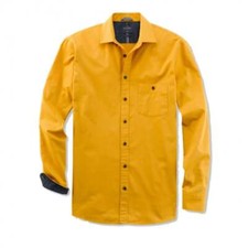Mens Olymp Ochre Shirt 4034 24 53