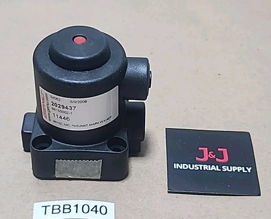 *NEW SURPLUS* Gemu 2029437 Diaphragm Valve 9615 N/C 1/4"Npt 9615000Z-1 +Warranty