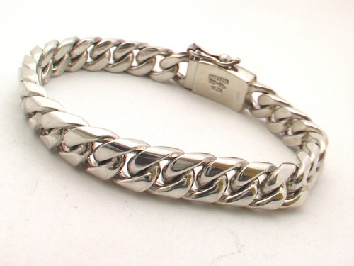 Taxco Mexican 925 Sterling Silver Curb 