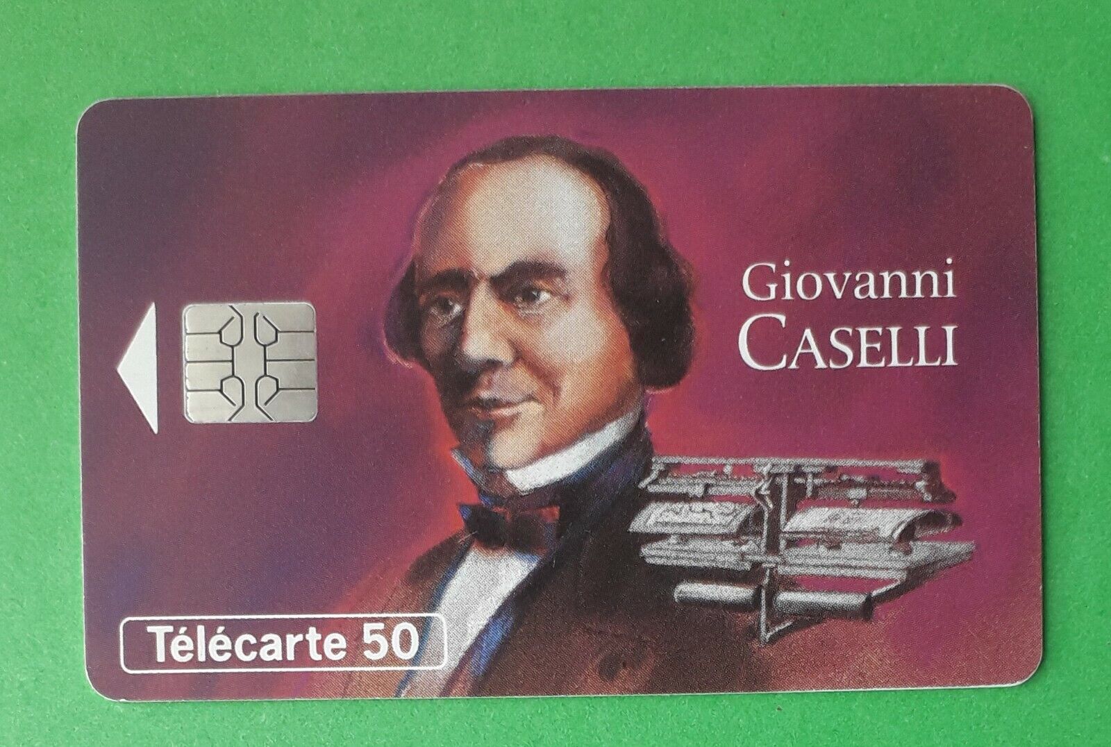 Giovanni Caselli phonecard - France Telecom 1993