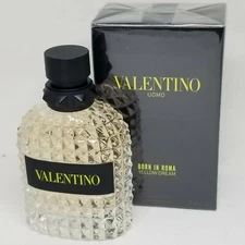 Valentino Uomo Born In Roma Yellow Dream Eau De Toilette 100ml 3.4oz Mens NIB