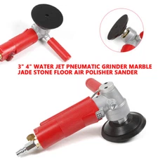 4" Pneumatic Water Polisher Wet Air Sander Polishing Machine for Marble Granite