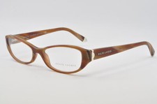 Ralph Lauren Eyeglasses RL6108 5444 Brown Horn Vintage Size, 52-16-140