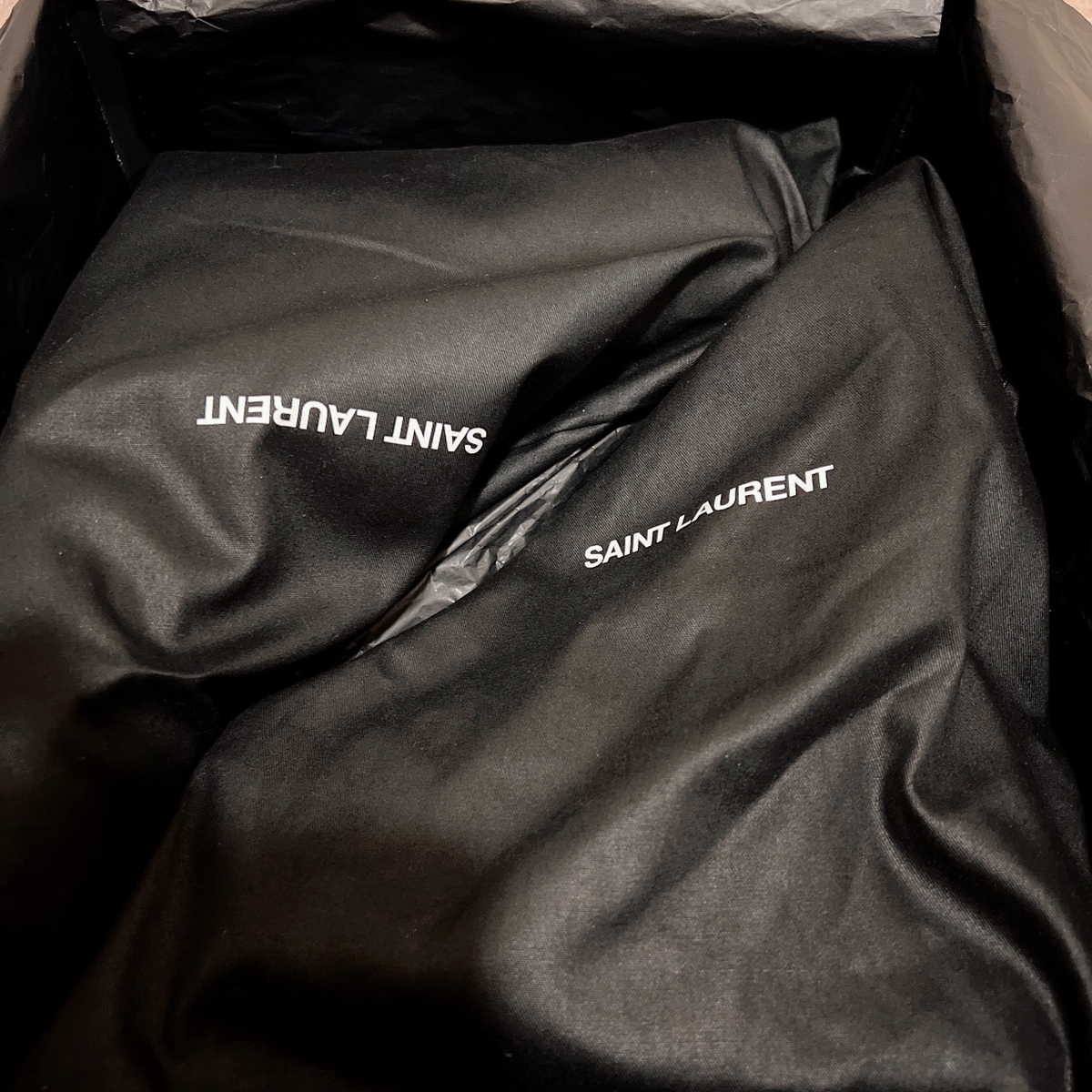 ⚡️Saint Laurent⚡️Caleb 45 Glitter Boot Saint Laurent Paris Saint Laurent Caleb 45 Glitter Zip Up  main image 2