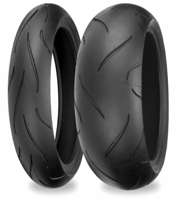 New Shinko 120/70ZR17 & 190/55ZR17 010 Apex Radial Sport Bike Tire Set