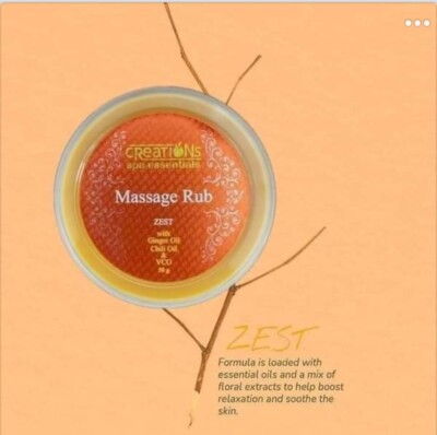 Scented Creation SPA Massage Rub. UK Seller Fast Shipping!!