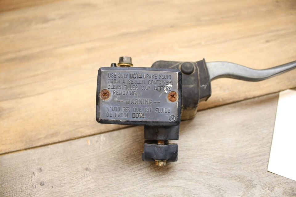 2008 Honda Rancher 420 TRX420 CILINDRO MESTRE DE FREIO DIANTEIRO COM ALAVANCA - Imagem 3 de 4