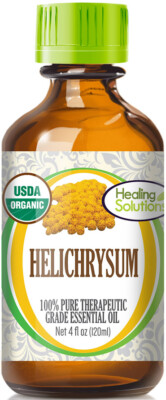 Organic Helichrysum Essential Oil (100% Pure - USDA Certified Organic)