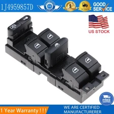 Driver Master Window Control Switch Button For Volkswagen Jetta Golf  Passat B5