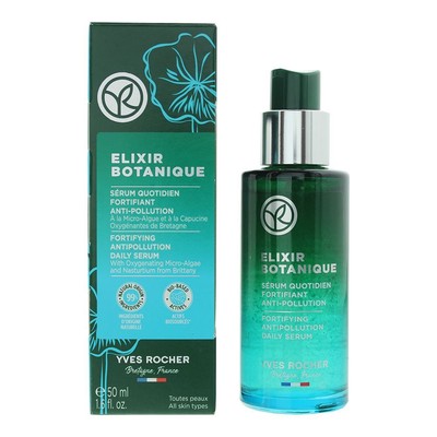 Yves Rocher Elixir Botanique Pflege-Set – Anti-Pollution Serum, Tages- & Nachtcreme – Geschenk Für Frauen