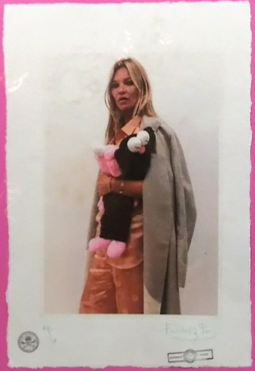 Kate Moss, KAWS, Christian Dior, Artist Proof 22'x 15'x Signed