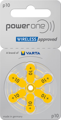 18 x Varta Power One Hearing Aid Batteries P10 PowerOne PR70 3 Blisters