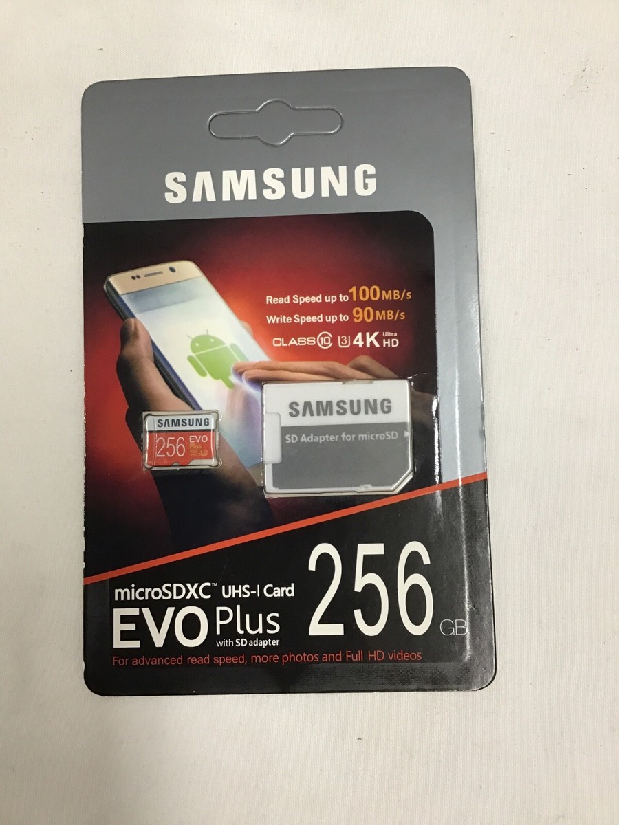 Sd Adapter Samsung 256 Evo Plus SAMSUNG EVO Plus MicroSDXC Memory