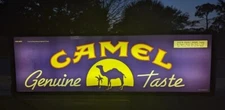 Camel Genuine Taste Cigarette Light Up Sign Advertising Double Sided 1996 As Is