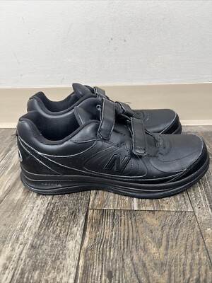 New Balance 577V1 Mens Size 12 D Hook Loop Walking Comfort Shoes MW577VK  Black