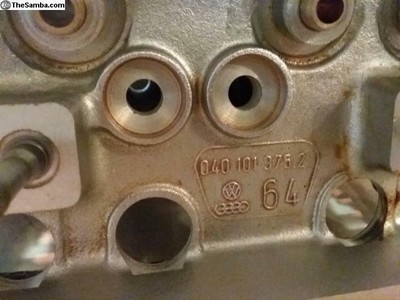 NOS VW Cylinder Heads Dual Port 1600 Volkswagen Aircooled Air