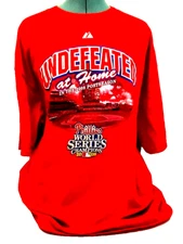 Philadelphia Phillies 2008 undefeated at home Tee shirt (2326HOC)