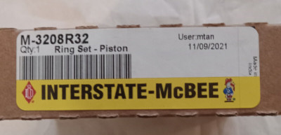 Interstate-McBee M-3208R32 Piston Ring Set