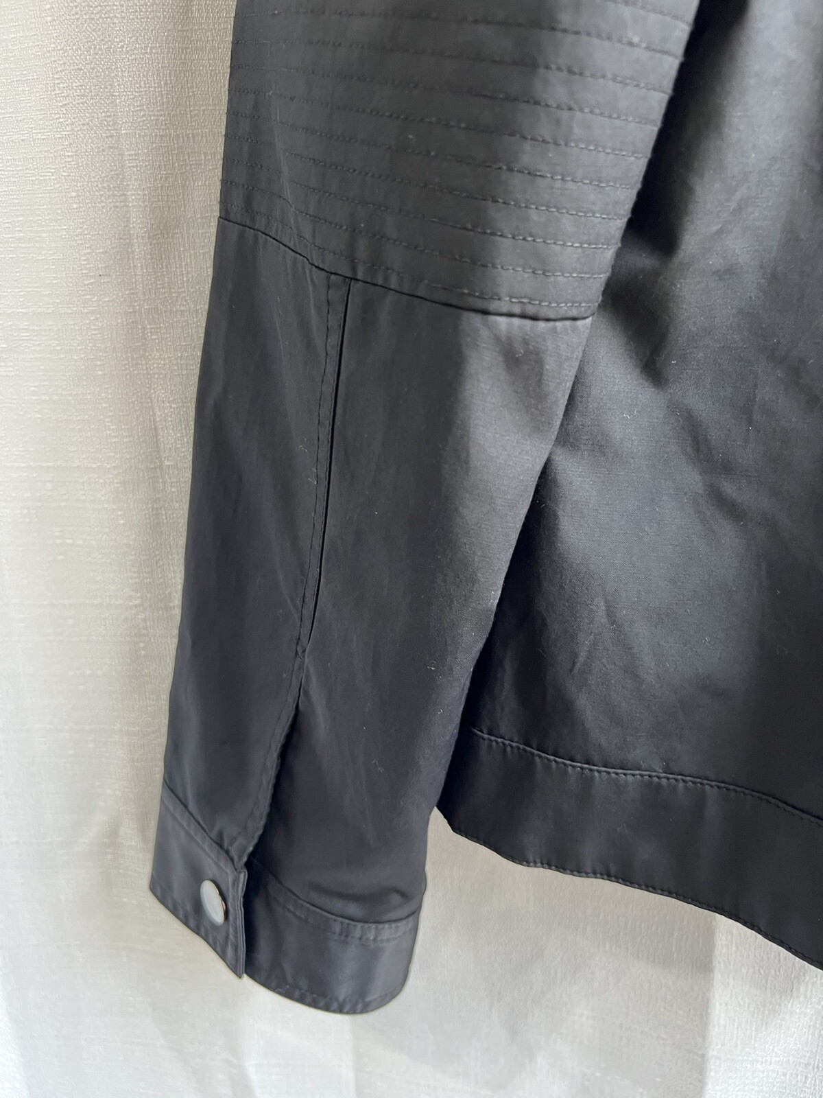 Coldwater Creek Basic Black Full Zip Fully Lined … - image 12