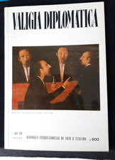 VALIGIA DIPLOMATICA 1969 WALTER POZZI MAESTRONI ZANOLETTI NEGRI SANGALLI GATTO