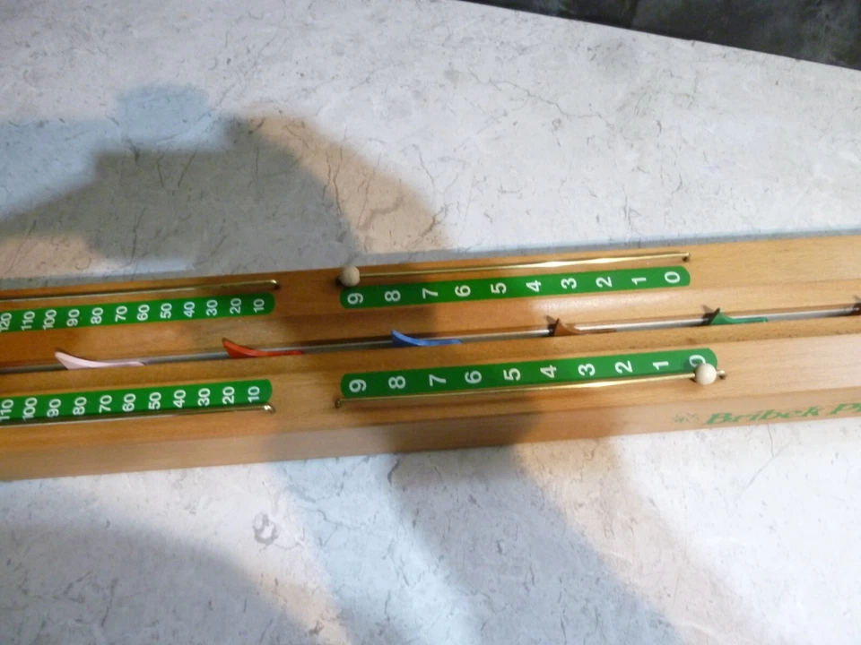 VINTAGE SNOOKER CUE 147 TABLE TOP GAME SKILL PRATICE TRAINER GAME BRIBEK PRODUCT - Image 4 of 4