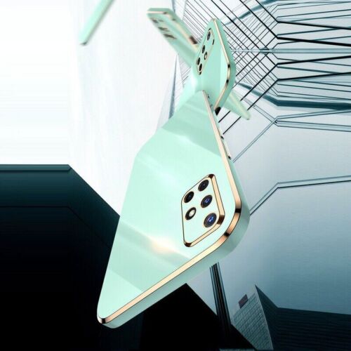 For Samsung S25 S21 S24FE A14 A35 A53 A54 Plating Silicone Soft Rubber Slim Case - Picture 3 of 20