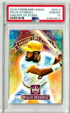 2018 Panini Diamond Kings Willie Stargell Gallery of Stars PSA 10