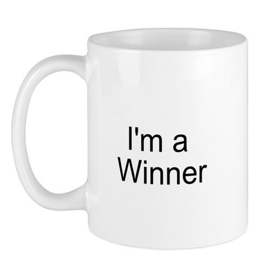 CafePress Im A Winner Mug 11 oz Ceramic Mug (50822302)